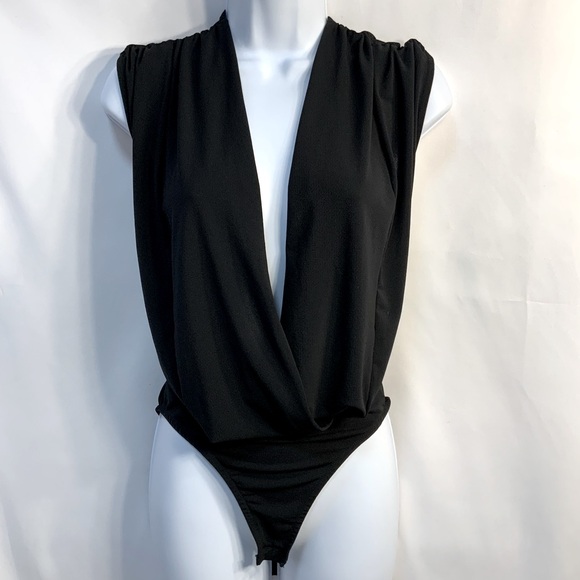 Zara Women’s Black Sleeveless Bodysuit - Picture 4 of 4